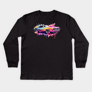 Grafitti American Muscle Kids Long Sleeve T-Shirt